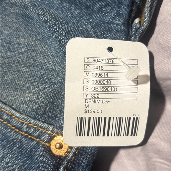 Urban Renewal Levi Strauss & Co. 517 Colorful Patchwork Women Jeans size 32/32 - Picture 8 of 8